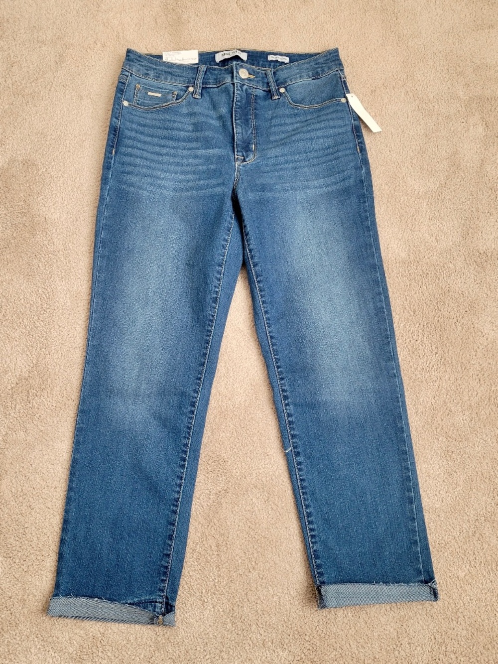NINE WEST JEANS Gramercy Crop Pants For Women Size 6 Blue
